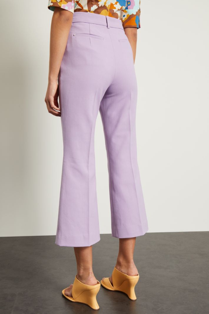 Pantaloni a trombetta - LILLA - Fashion Market - 4