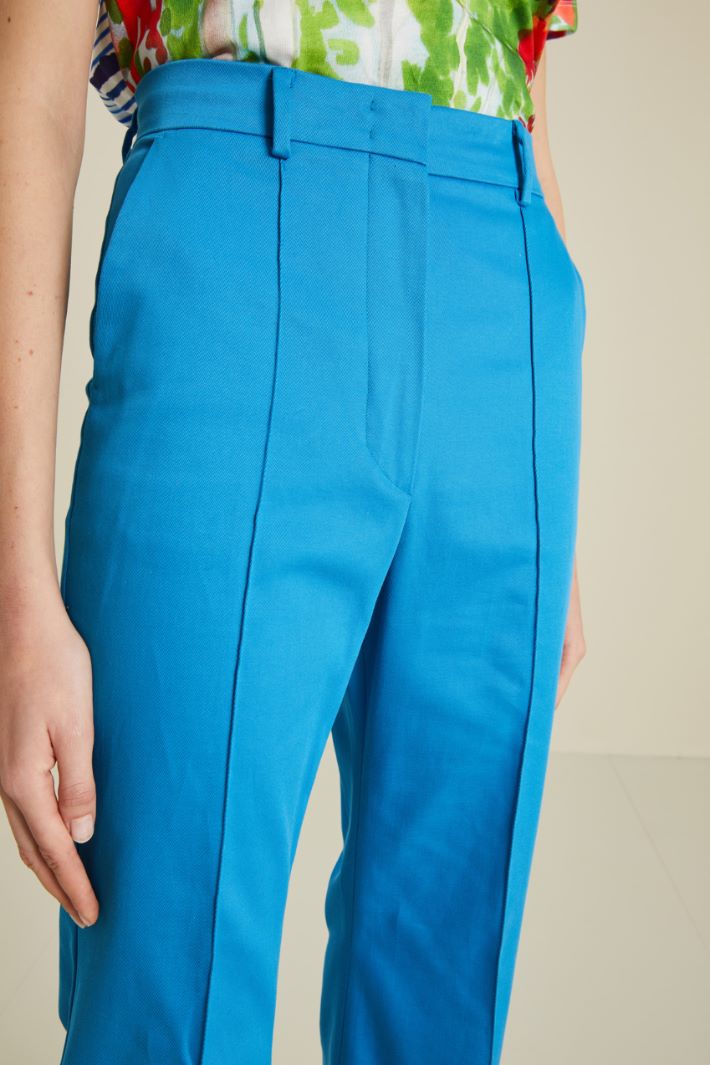 Pantalone flare - AZZURRO - Fashion Market - 3
