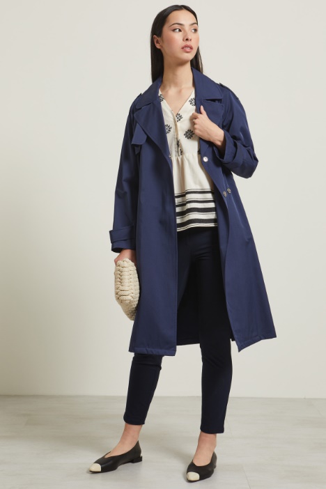 Pantaloni skinny in cotone Fashion Market