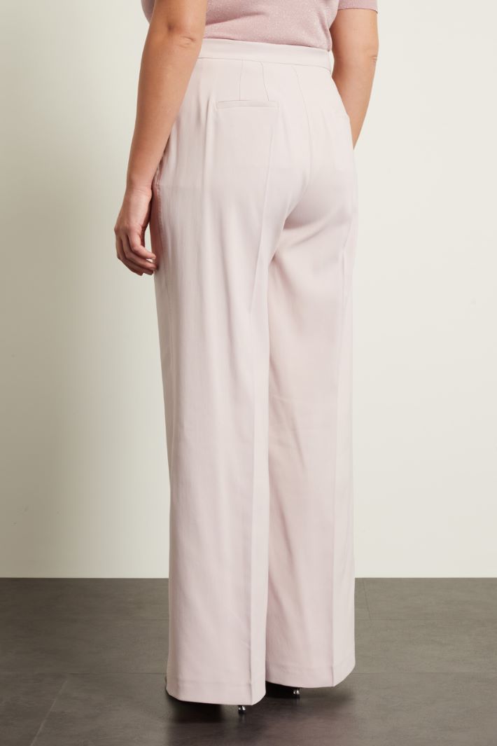 Pantaloni a palazzo in cotone - CIPRIA - Fashion Market - 4