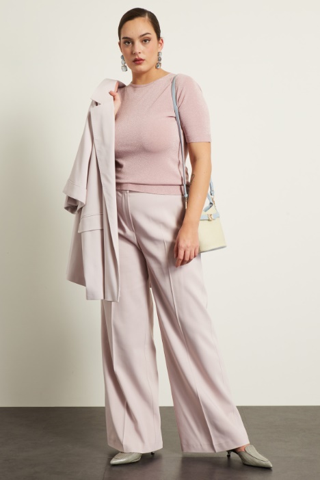 Pantaloni a palazzo in cotone Fashion Market