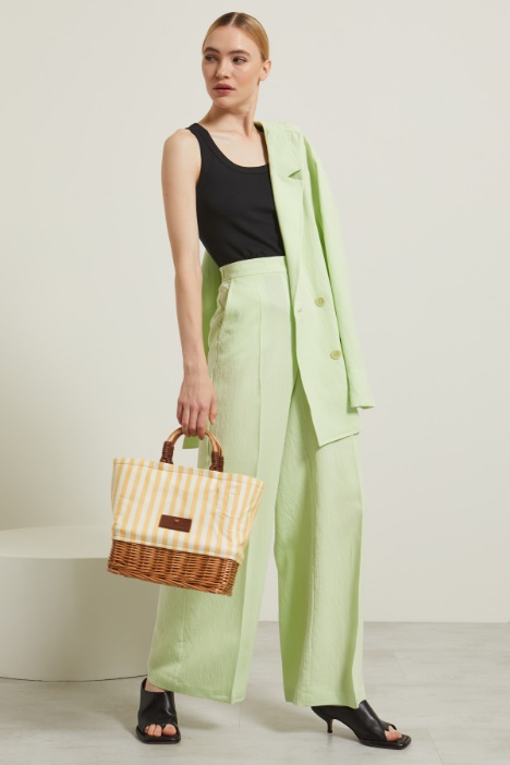 Pantaloni gessati - Fashion Market