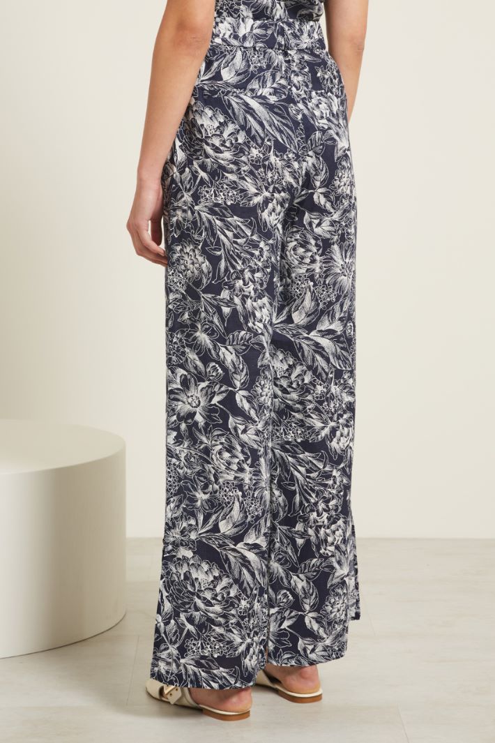 Pantaloni con elastico in vita Fashion Market - 4