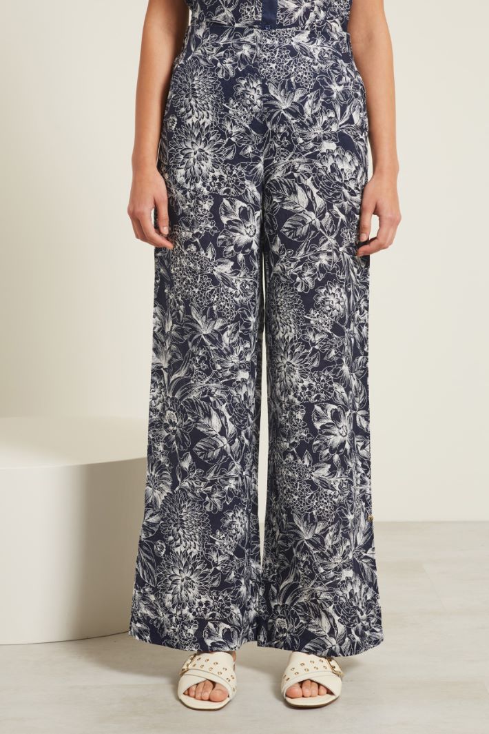 Pantaloni con elastico in vita Fashion Market - 2