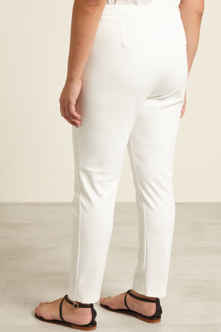 Pantaloni slim in cotone  Fashion Market - 4