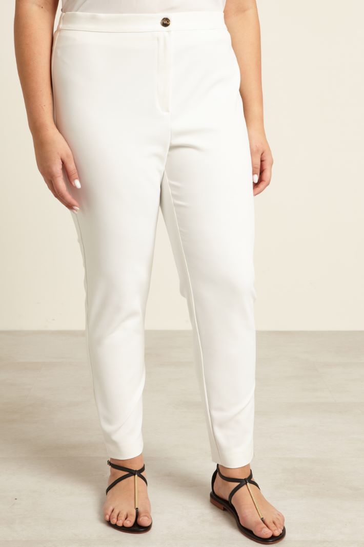 Pantaloni slim in cotone  Fashion Market - 2
