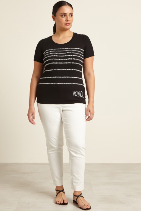 Pantaloni slim in cotone  Fashion Market