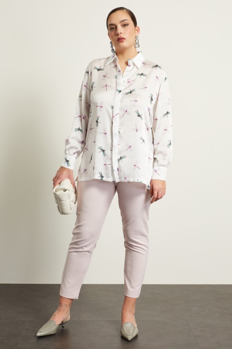 Pantaloni slim in cotone  Fashion Market