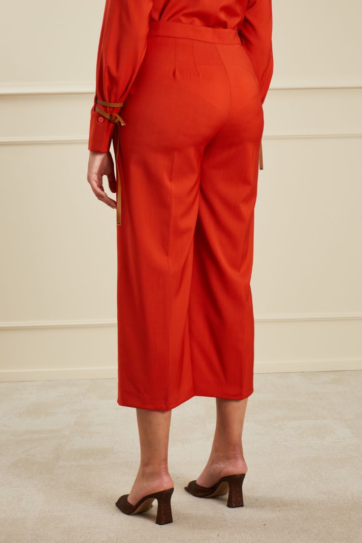 Pantaloni in pura lana Fashion Market - 4
