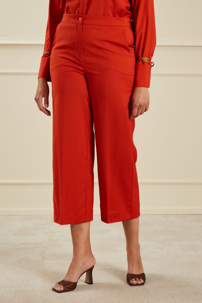 Pantaloni in pura lana Fashion Market - 2