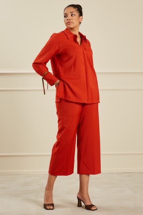 Pantaloni in pura lana Fashion Market