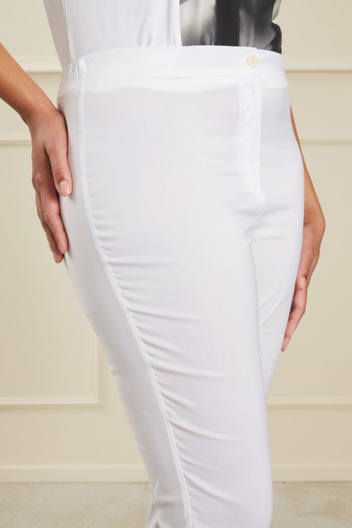 Pantaloni in popeline Fashion Market - 3