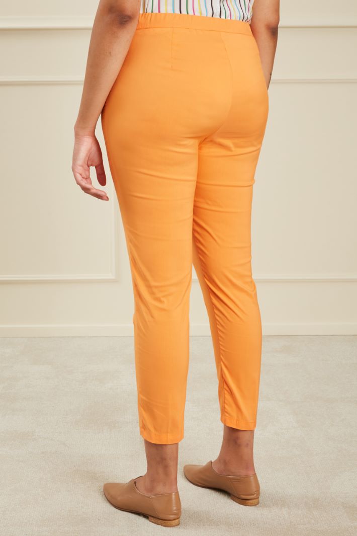 Pantaloni in popeline Fashion Market - 4
