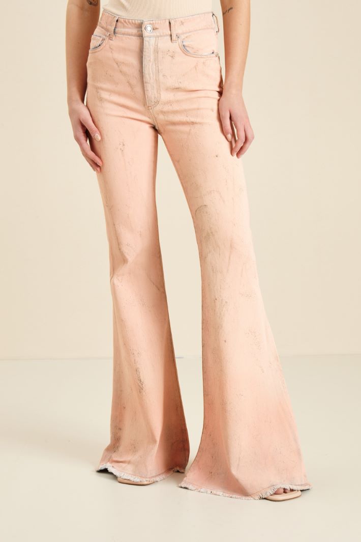 Jeans flare spalmati Fashion Market - 2