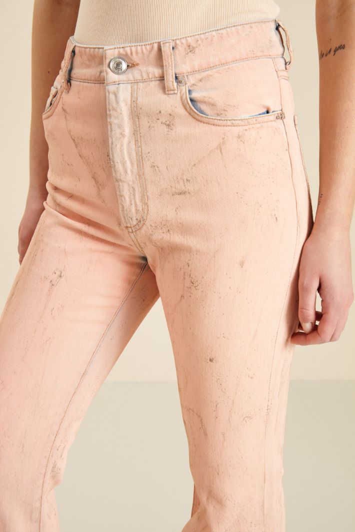 Jeans flare spalmati Fashion Market - 3