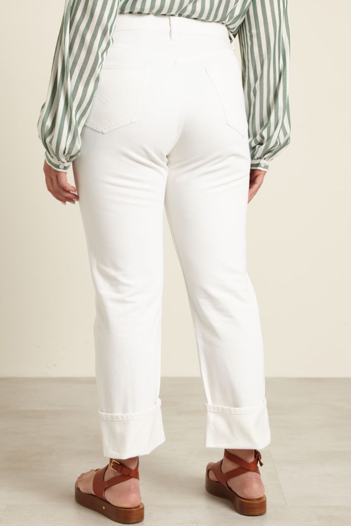 Jeans dritti in denim Fashion Market - 4