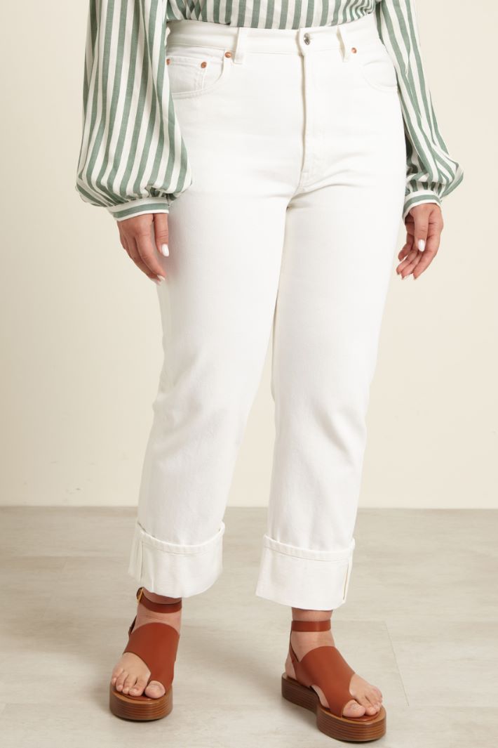 Jeans dritti in denim Fashion Market - 2