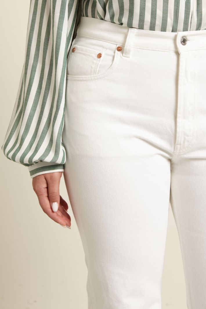 Jeans dritti in denim Fashion Market - 3