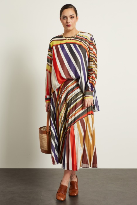 Blusa in georgette  Fashion Market