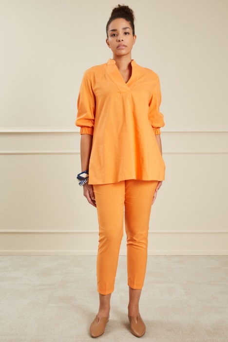 Casacca in popeline di cotone Fashion Market