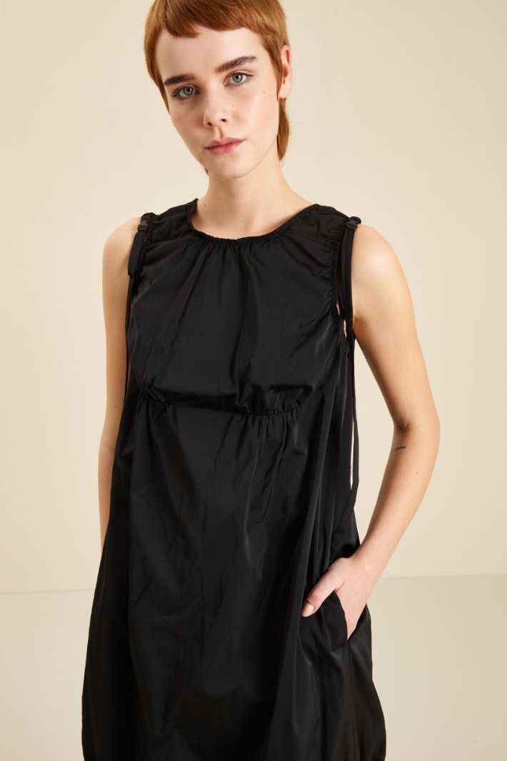 Abito smanicato - NERO - Fashion Market - 3