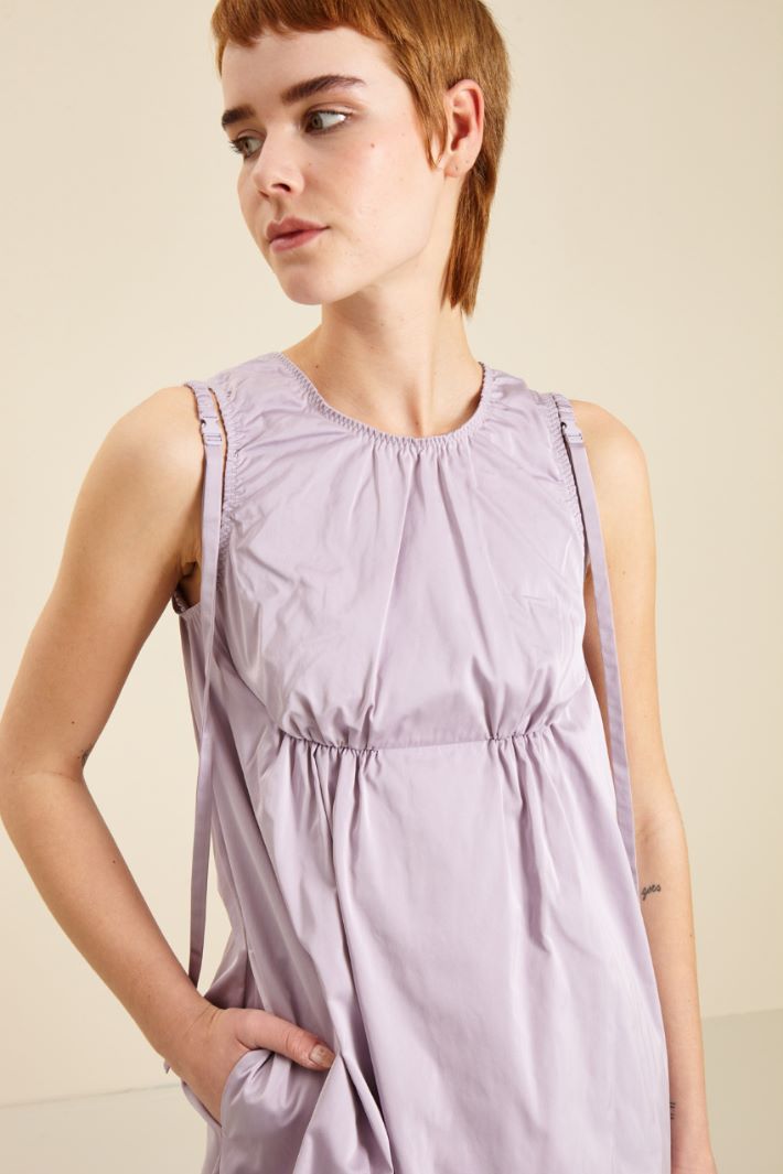 Abito smanicato - LILLA  - Fashion Market - 3