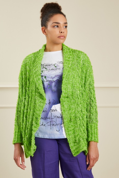 Cardigan a trecce Fashion Market