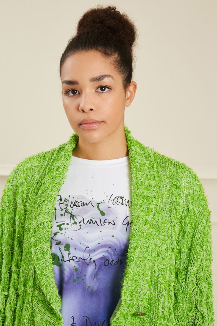 Cardigan a trecce Fashion Market - 3