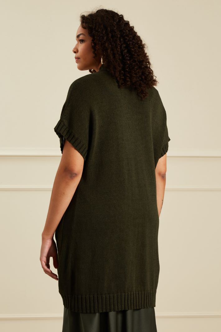 Cardigan con cintura Fashion Market - 4