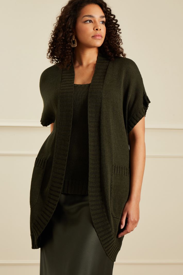 Cardigan con cintura Fashion Market - 2