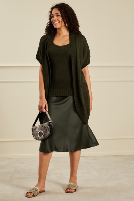 Cardigan con cintura Fashion Market