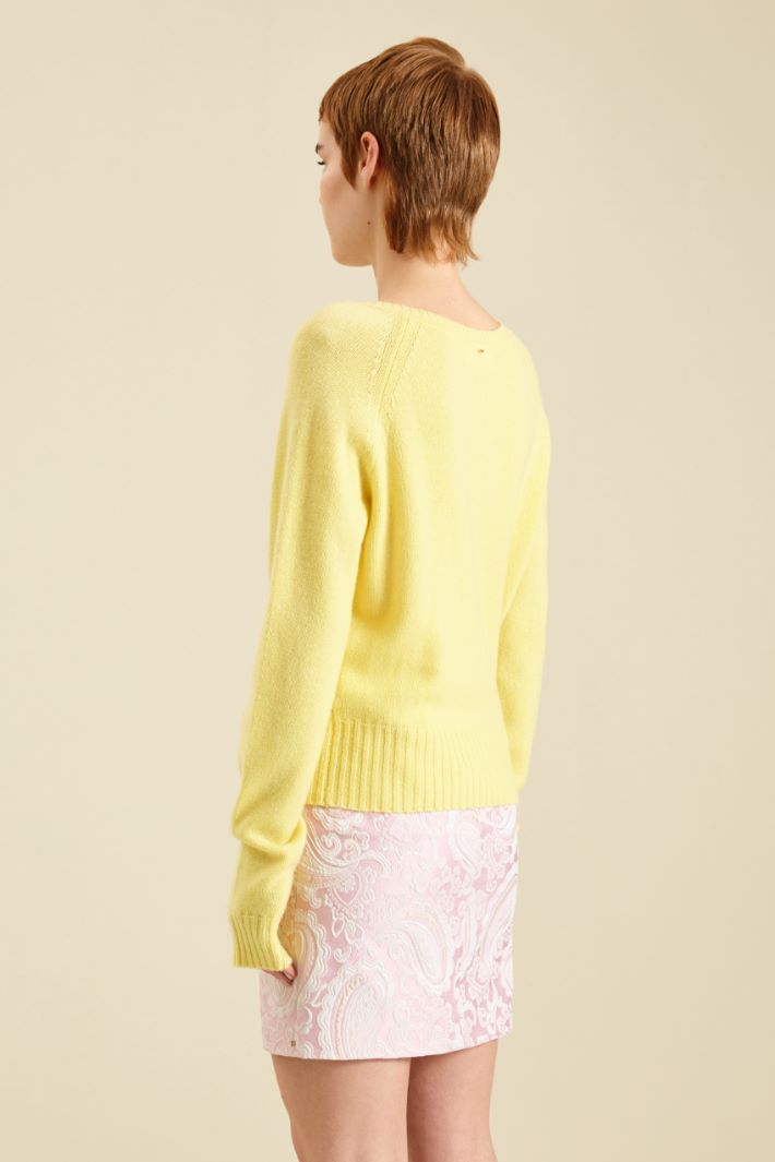 Maglia in lana e cachemire Fashion Market - 4