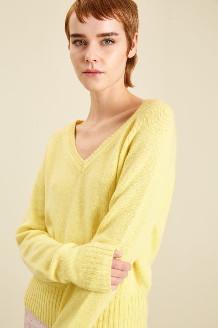 Maglia in lana e cachemire Fashion Market - 3