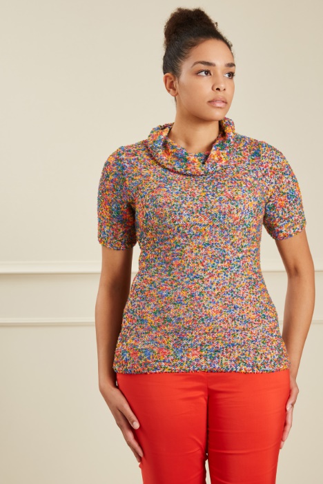 Maglia in filato bottonato Fashion Market