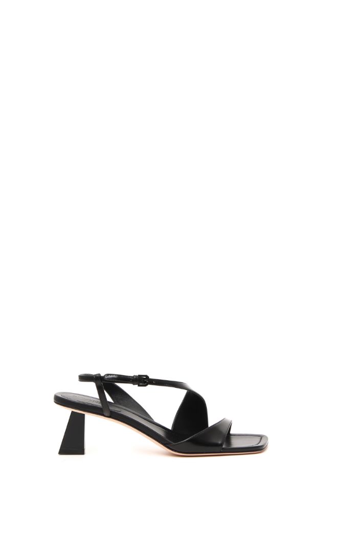 Sandali in pelle lucida Fashion Market