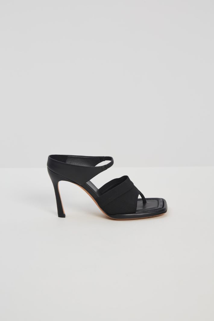 Sandali infradito con tacco Fashion Market