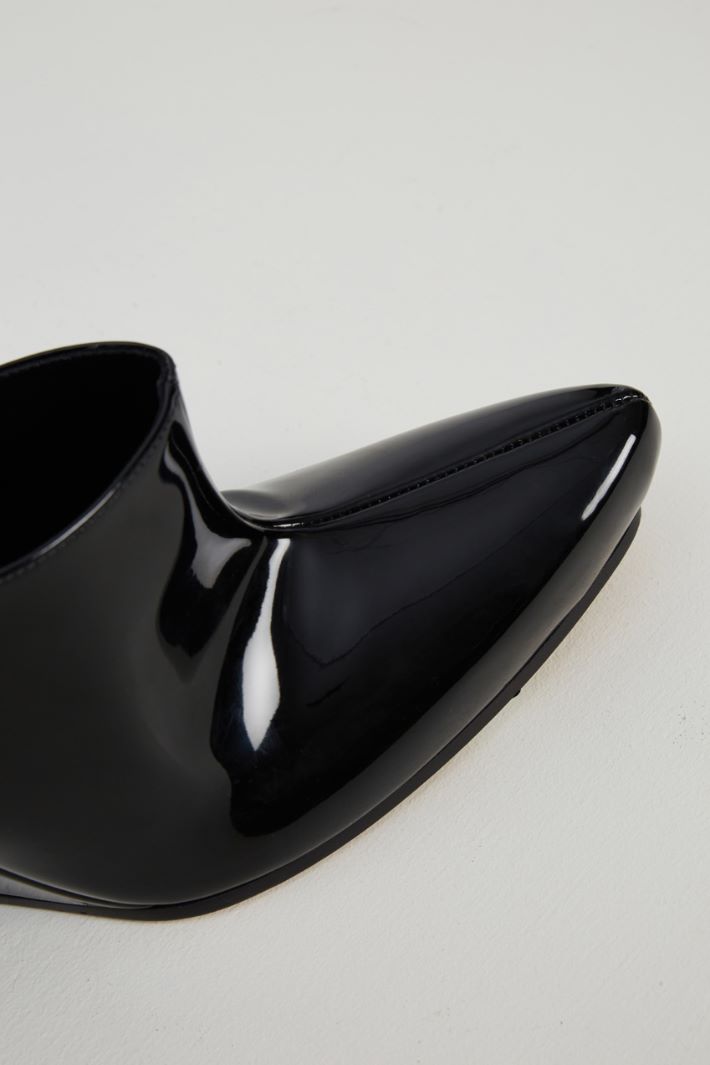 Scarpe con zeppa in vernice Fashion Market - 4