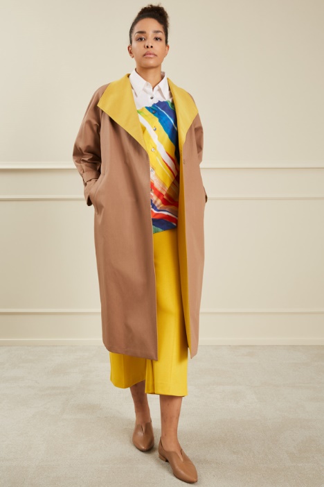 Pantaloni cropped in jersey  Fashion Market