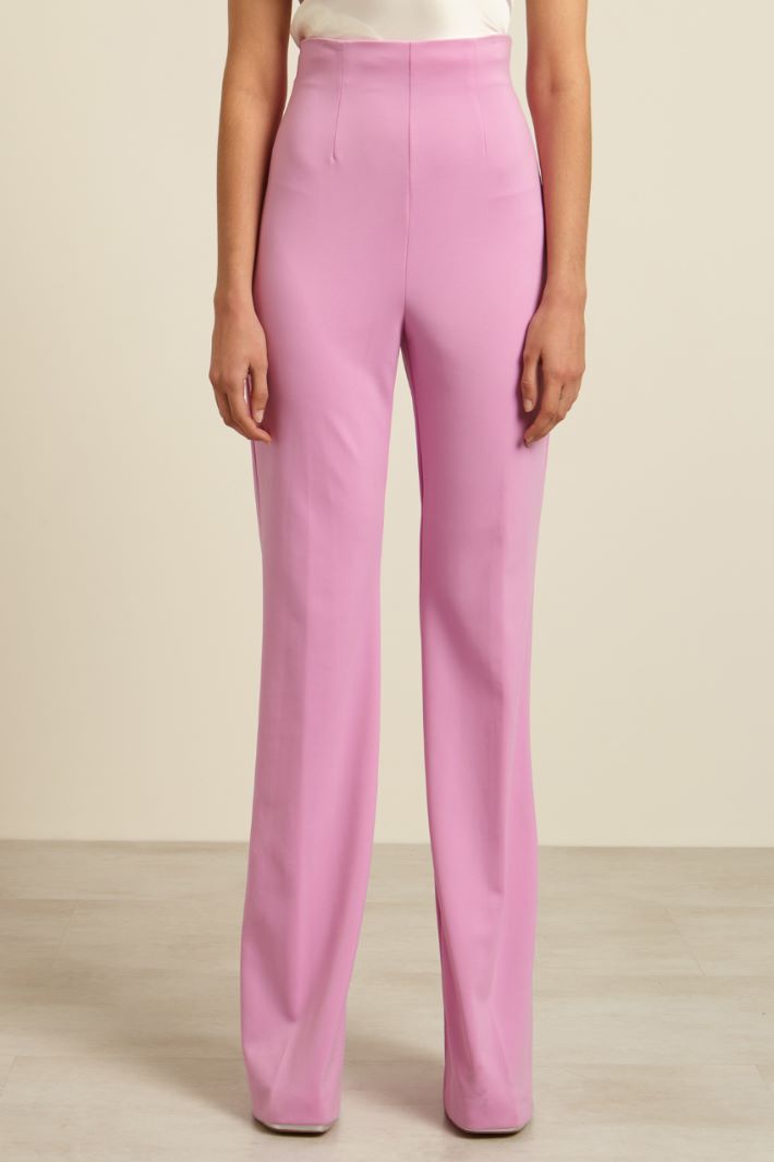 Pantaloni a palazzo in jersey Fashion Market - 2