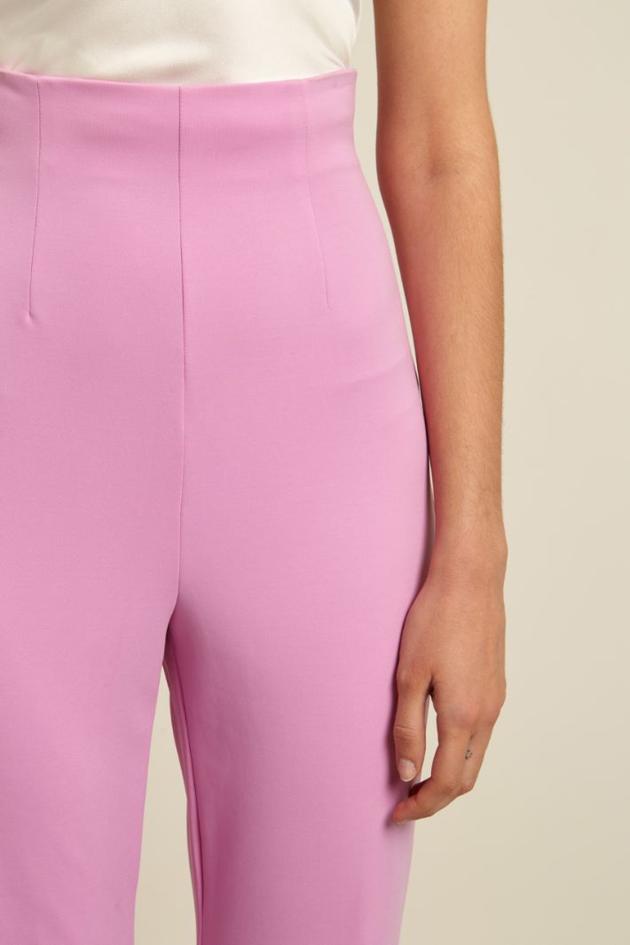 Pantaloni a palazzo in jersey Fashion Market - 3