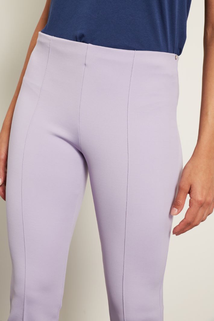 Pantaloni slim in jersey Fashion Market - 3