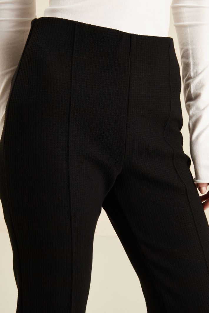 Pantalone in jersey - NERO - Fashion Market - 3