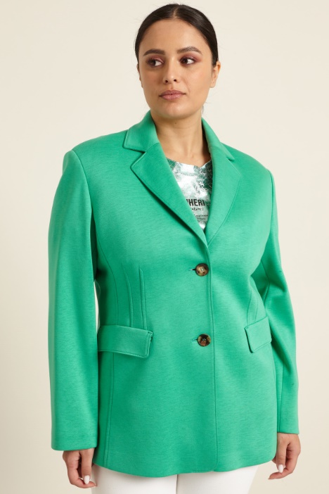 Blazer in jersey neoprene Fashion Market