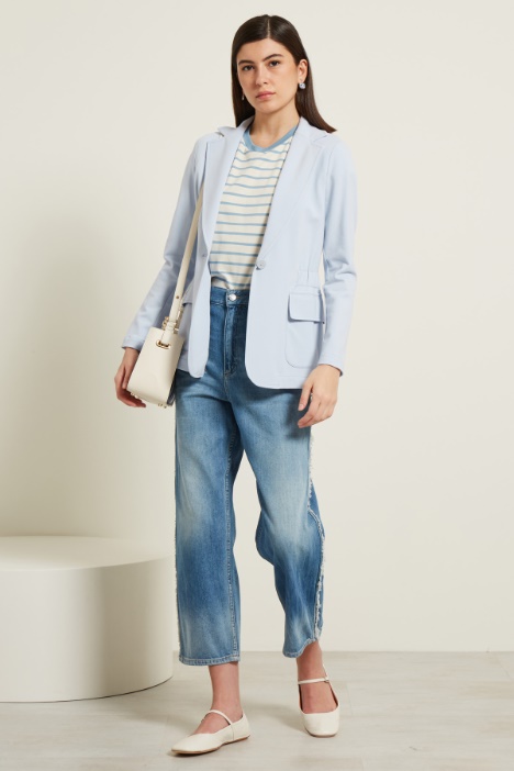 Blazer con elastico in vita Fashion Market