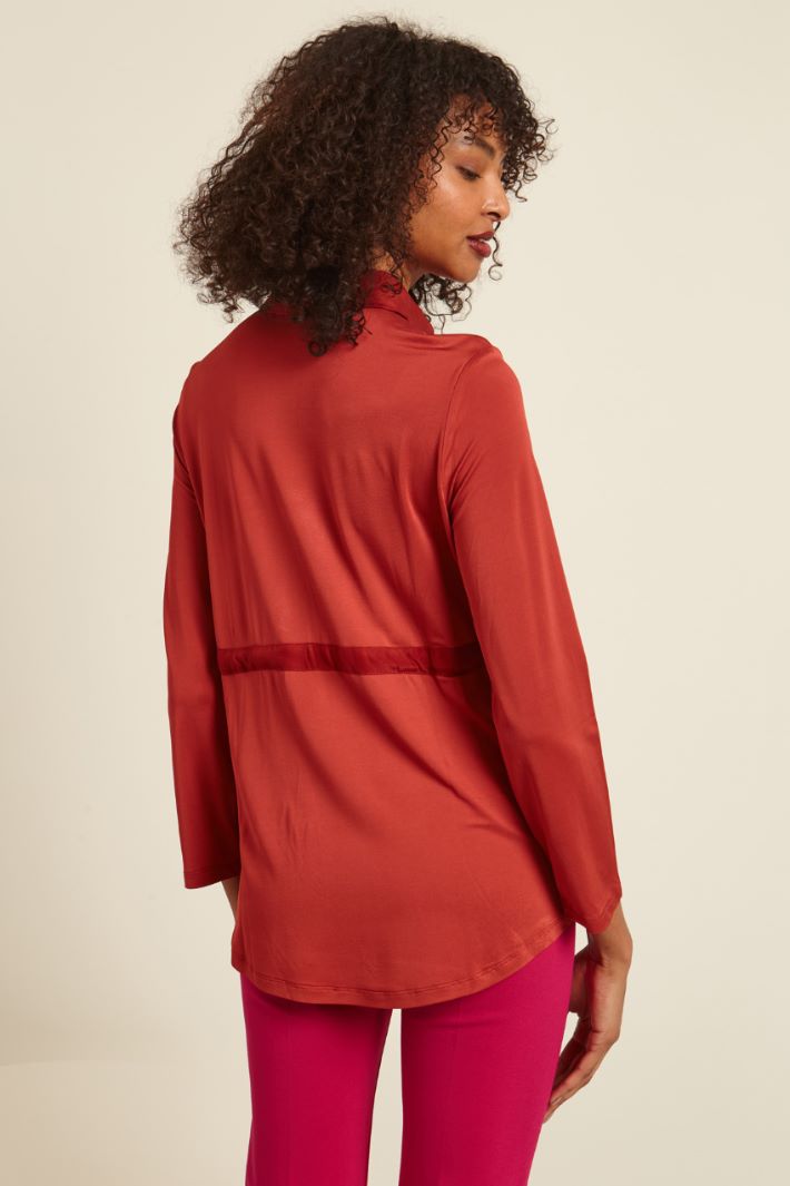 Casacca in jersey con coulisse Fashion Market - 4