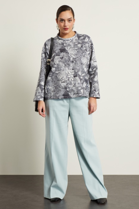 Felpa in jersey stampato Fashion Market