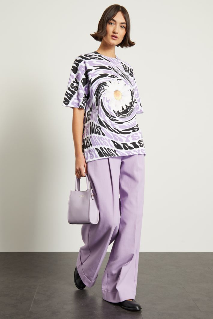 T-shirt con stampa a rilievo Fashion Market