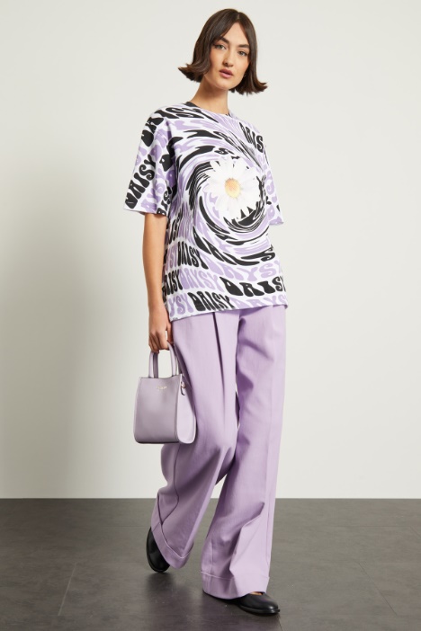 T-shirt con stampa a rilievo Fashion Market