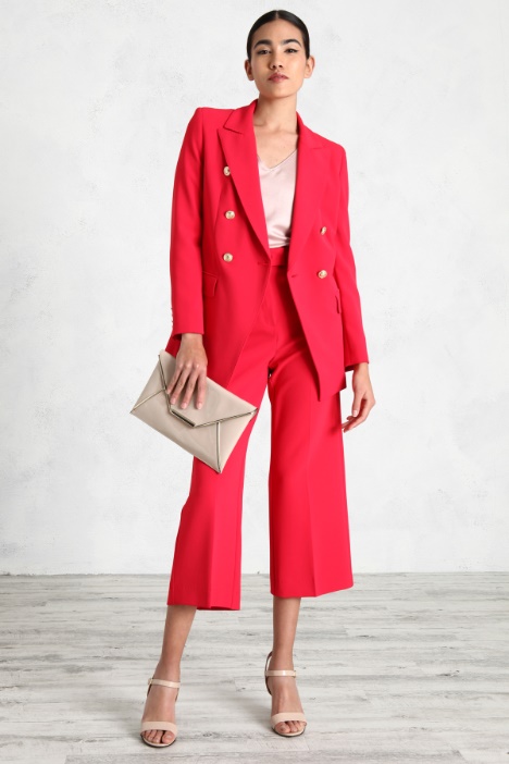 Blazer doppiopetto in cady Fashion Market