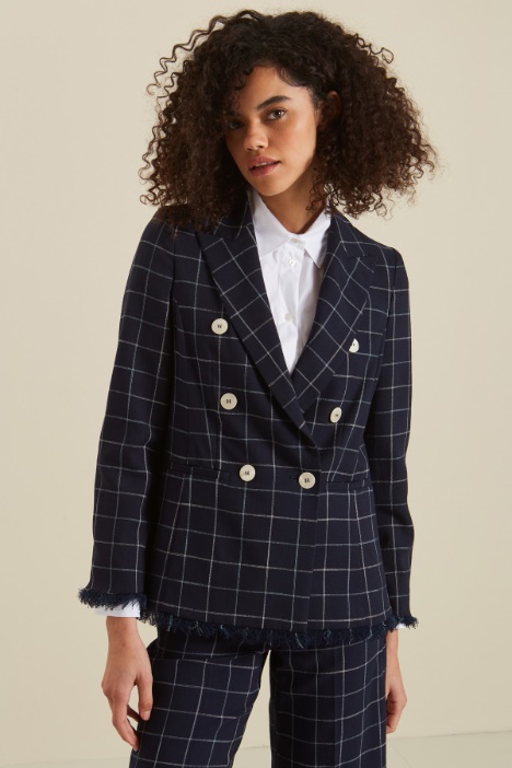 Blazer in stuoia Fashion Market